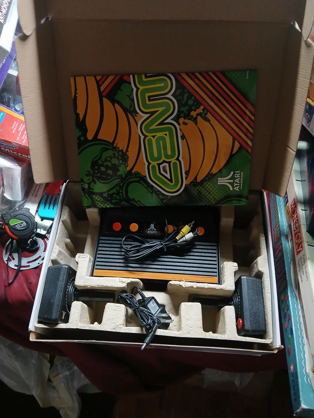 Atari Flashback 4 Classic Game Console - Black (Includes 2 Wireless Controllers)